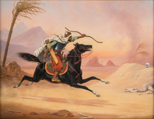 قال عروة بن الورد:

لَيسَ وَرائي أَن أَدِبَّ عَلى العَصا ●●●● فَيَشمَتَ أَعدائي...