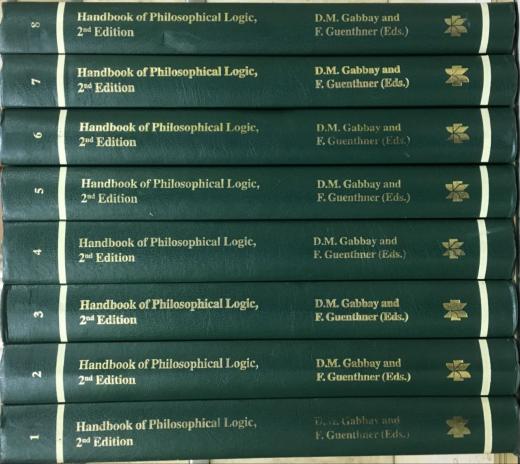 بعد انقضاء زمن طويل على انتهائي من سلسلة مرجع تاريخ المنطق Handbook on the Histo...