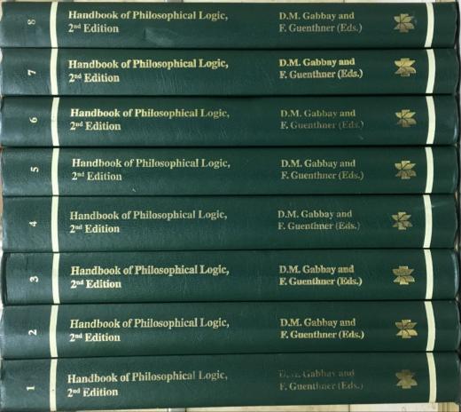 خلَّصت قراءة ودراسة المجلدات الثلاث الأُوَل من كتاب "مرجع المنطق الفلسفي" (1200 صفحة)